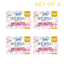 🌸 Sofy Hadaomoi Ultra Slim Light Day Pads – No Wings, 17.5 cm, 34 pcs × 4 Packs