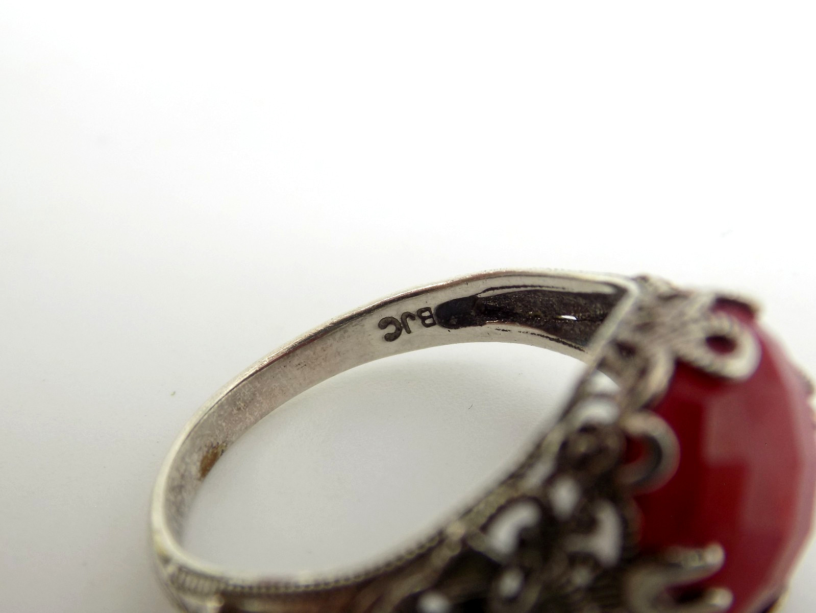 BJC Samuel Benham Ruby Ring Sterling Silver 925 S… - image 7