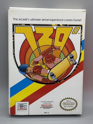 720 Degrees 1989 NES Tested Box w/ Protector Cart & Foam Insert - READ - Picture 10 of 14