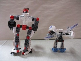 Lego Exo-Force Bridge Walker vs. White Lightning 7713