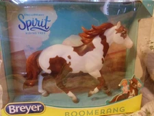 BREYER HORSE No. 9202 DREAMWORKS SPIRIT Riding Free BOOMERANG New in BOX