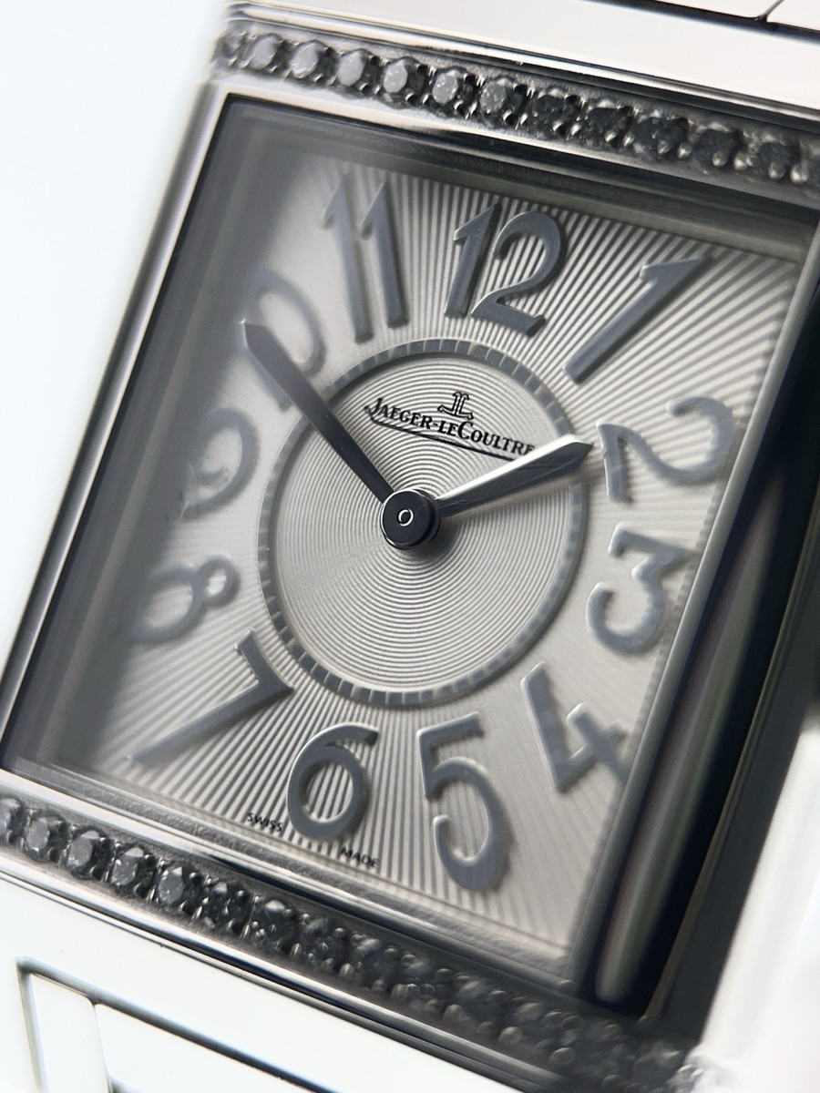 Jaeger LeCoultre Reverso Squadra Stainless Steel Diamond Women's