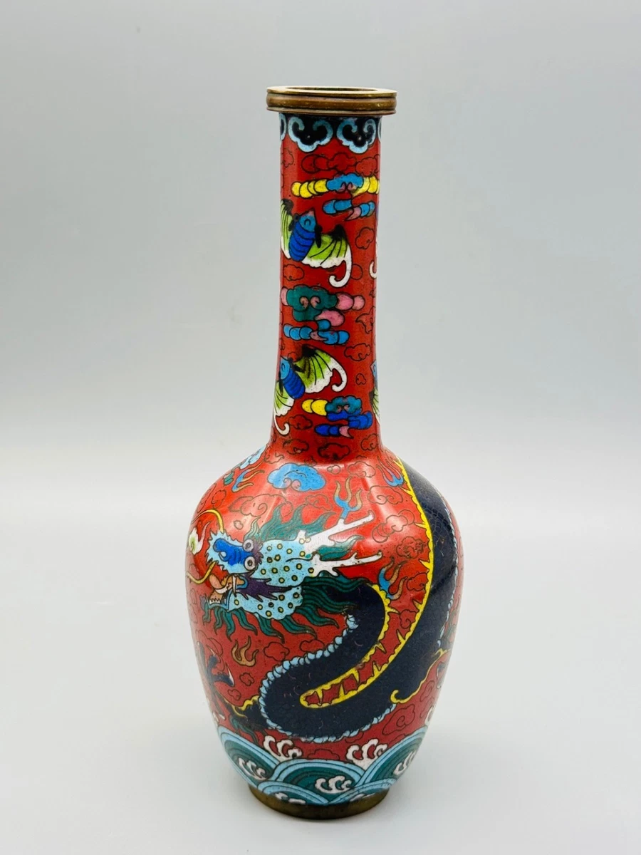 景泰蓝花瓶| eBay