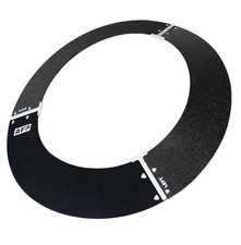 Tinted Smoke Hard Hat Visor | Full-Brim Sun Shield for Heat Protection