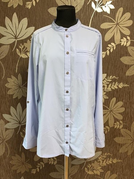 Men Jack Wolfskin Shirt Blue 36 / S / 44