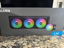 L60 CPU AIO Water Cooler - 360mm Liquid Cooling System with 2000 RPM SAMA