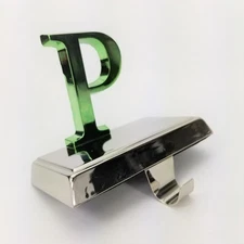 Letter Initial P Green Monogram Stocking Holder Hanger Holiday Xmas Target
