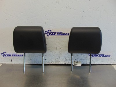 Land Rover Freelander Headrests Front pair MK2 10-14 head rests Black leather