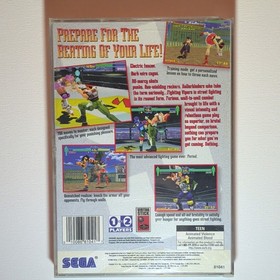 SEGA Fighting Vipers Sega Saturn 1996 Manual Included Virtua Stick Compatible