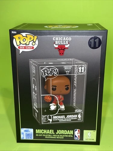 NBA Die-Cast Metal Michael Jordan Funko EXCLUSIVE (Chance at Chase) TAMPER SEAL