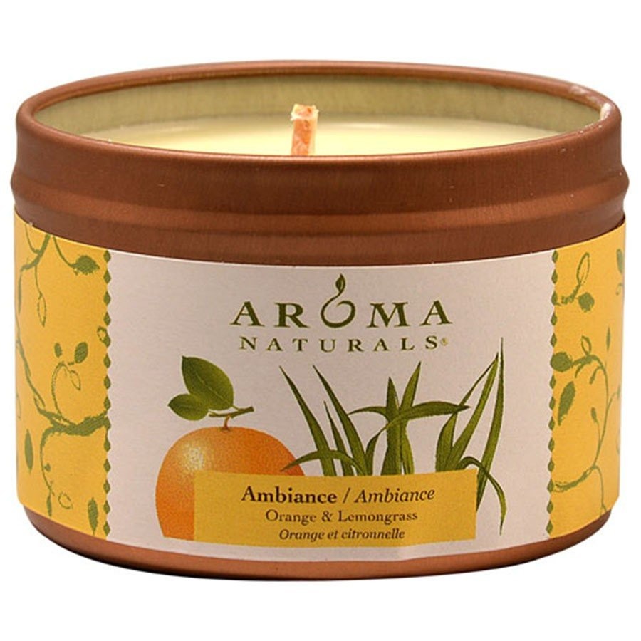 Aroma Naturals Travel Tins Candle Ambiance Lemon 1 Контейнер 2490₽