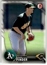 2016 Bowman #BP139 Chad Pinder Prospects Oakland Athletics Baseball