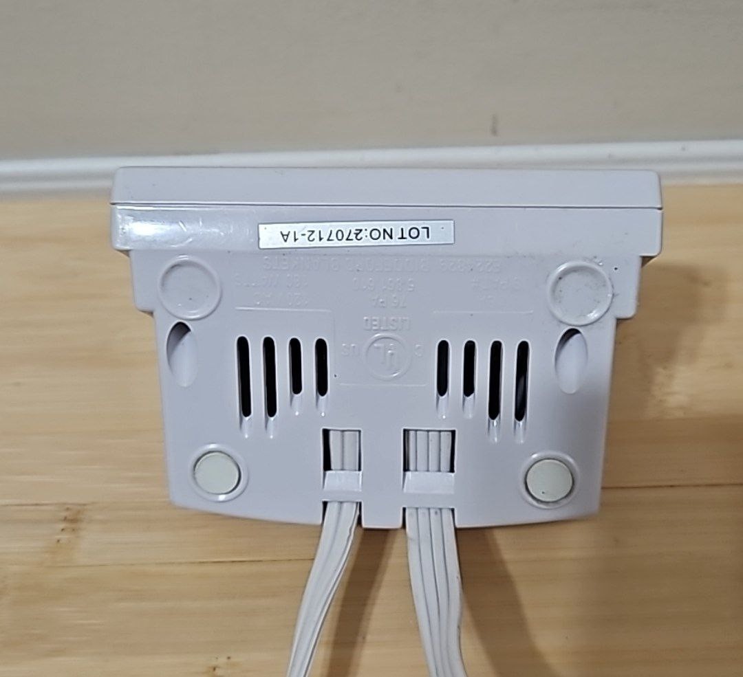 Biddeford (Model TC11BA) 4-Prong Electric Blanket Temp Control Power Cord