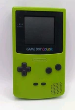 Game Boy Color Kiwi Green (Nintendo, 1998)  JPN-1 Region Console only