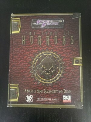Tome of Horrors 2002 Hardcover Sword & Sorcery Necromancer Games D20 System
