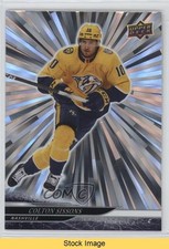 2024-25 Upper Deck Series 1 Outburst Silver Colton Sissons #109 READ f6d