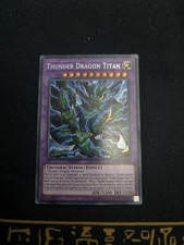 YuGiOh! Thunder Dragon Titan - Secret Rare - Unlimit Edition - SOFU - Mint Card!