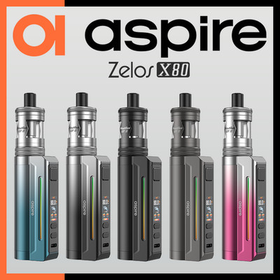 Aspire Zelos X80 + Nautilus GT 2 Kit 80W 4,5 ml - für 1x 18650er Akku
