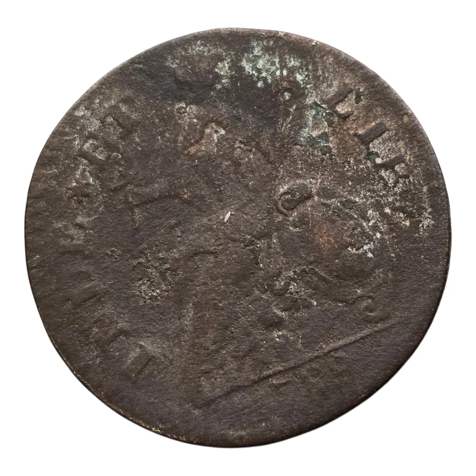 1788 Vermont Colonial Copper Coin Low Grade Details Bust Right - Image 4 of 4