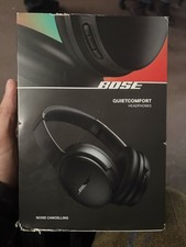 Bose QuietComfort Ultra Bluetooth Headphones, Black, Over-Ear, Noise-Cancelling