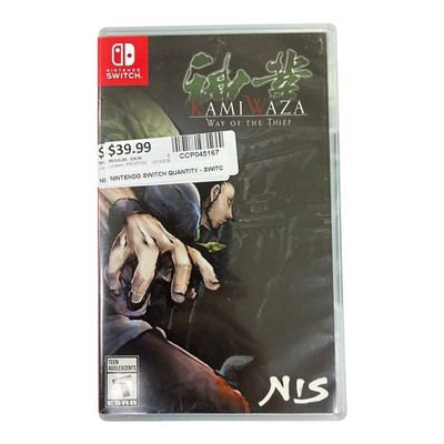Kamiwaza: Way of the Thief (Nintendo Switch, 2022) - CIB - Excellent Condition