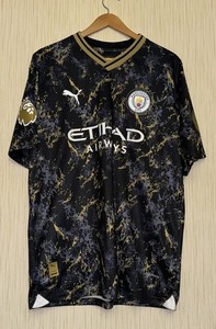 Maillot Domicile Manchester City 2022/23 - Vainqueur Treble - Taille S - Neuf