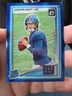 Jaxson Dart Rated Rookie Optic Blue Hyper