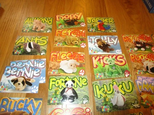 Ty Beanie Babies Collectors Cards Series   3 second edition  32 different cards