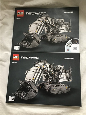 LEGO NUR ANLEITUNG für Set 42100 Liebherr R 9800 - NEU!!