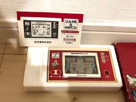 gamewatch Game Watch Mario'S Cement Factory Original Retro Nintendo Japan