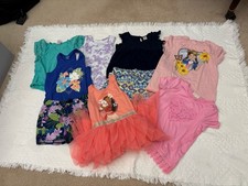 Girl  s Clothes Lot Spring Summer Bundle Set Kids Size 10-12  Large 