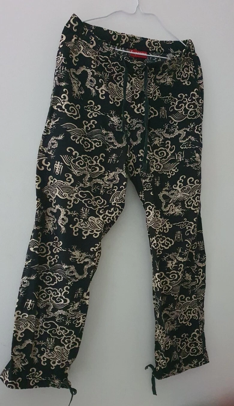 Pantalon SS15 Supreme Imperial taille S petit pantalon noir