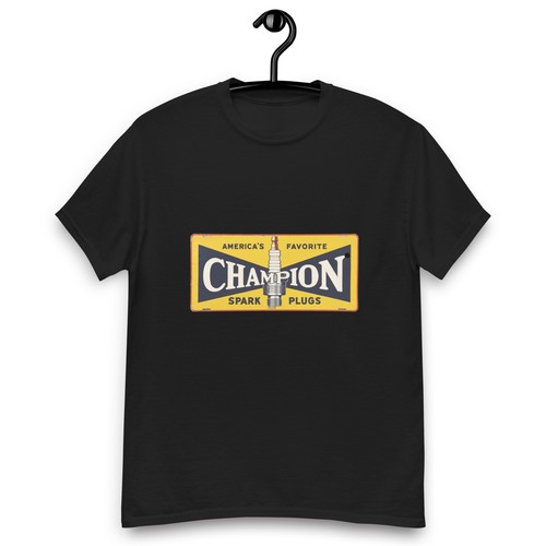 Champion Spark Plugs Vintage Unisex classic tee - Picture 9 of 16