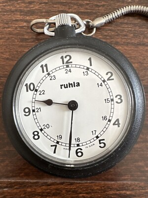 Ruhla Taschenuhr mit Uhrenkette