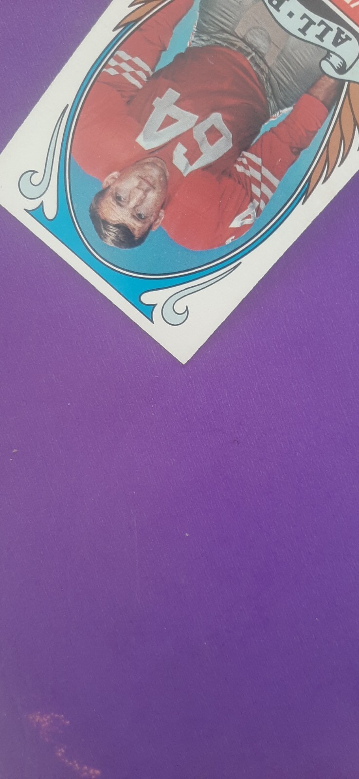 1972 Dave Wilcox ALL PRO