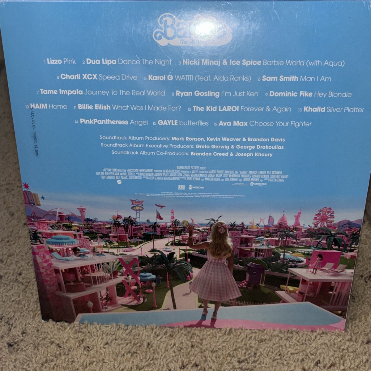Barbie The Album" LP Pink Splatter Edition Colored Vinyl 75678616785| eBay