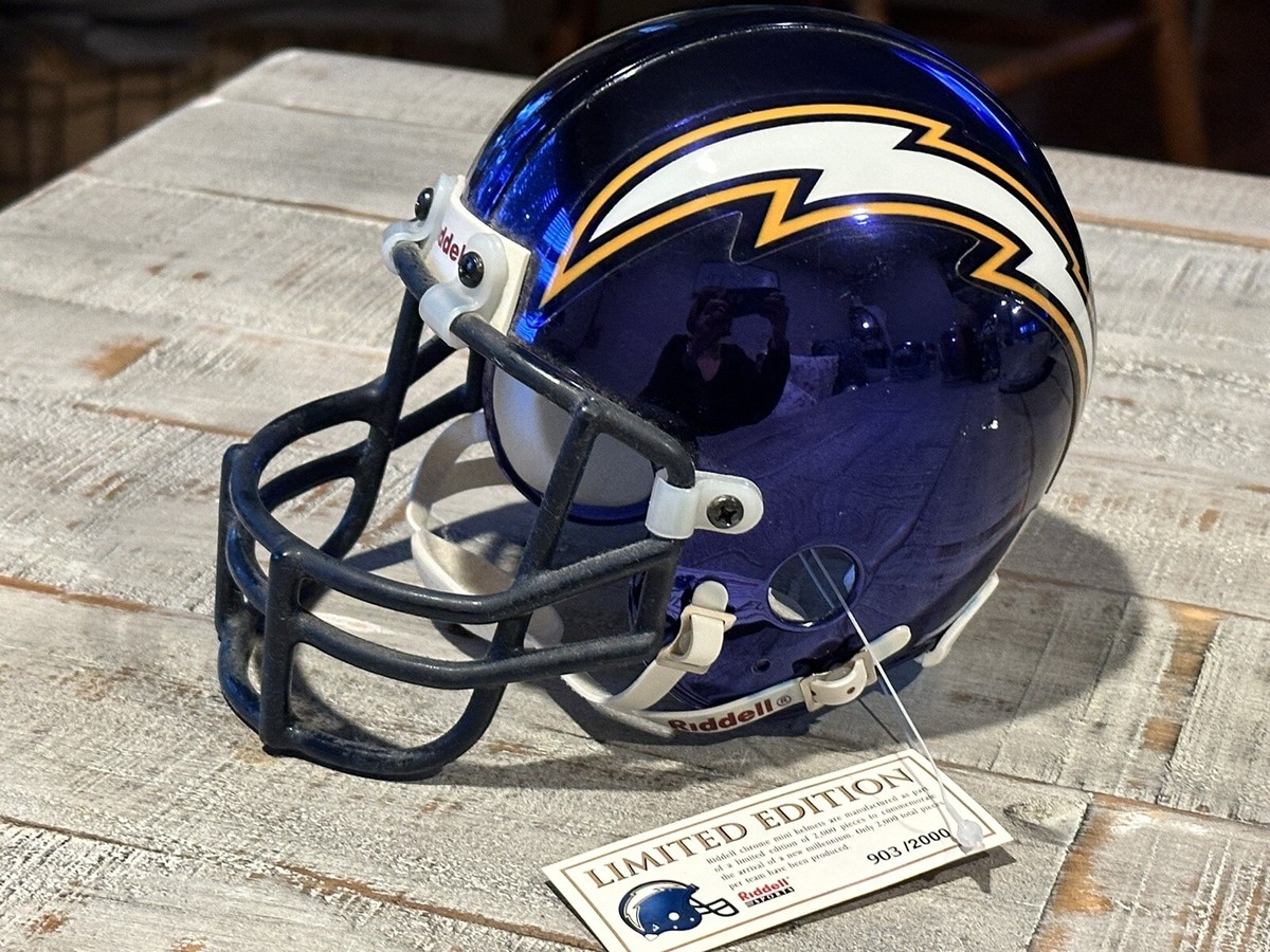 1995 Riddell VSR-4 NFL Chrome Mini Helmets Limited Edition 1995 Riddell VSR-4 NFL Chrome Mini Helmets Limited Edition
