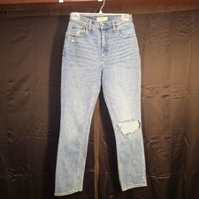Abercrombie  Fitch Ultra High Rise Jeans Womens 27/4S The 90s Slim Straight EUC