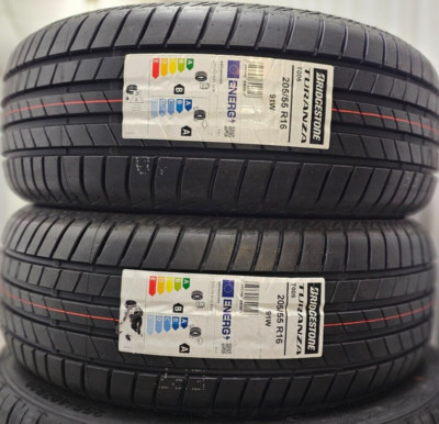 2X BRIDGESTONE TURANZA T005 205/55 ZR16 91W 205 55 16 CAR TYRES