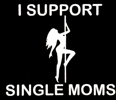 I Support Single Moms Car Truck Window Laptop Vinyl Decal Sticker Color Size Ebay