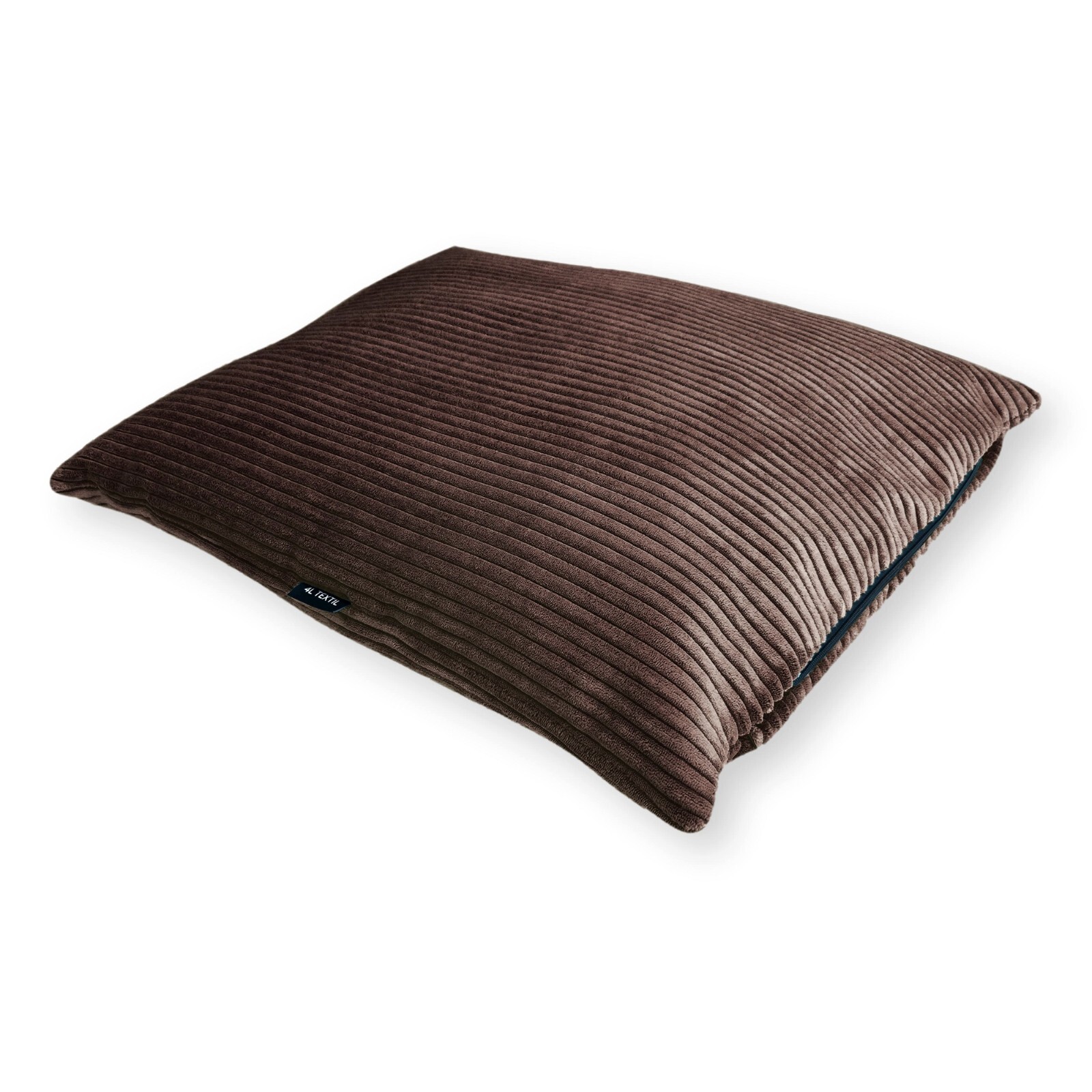 4L Textil MOLLY Hundekissen Cord mit Bezug Hundekissen XL Hundebett aus Cord