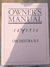 Crystal Orchestra II-S Owners Manual