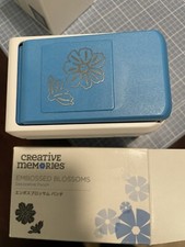 Creative Memories "Embossed Blossoms" Decorative Punch - New 2022