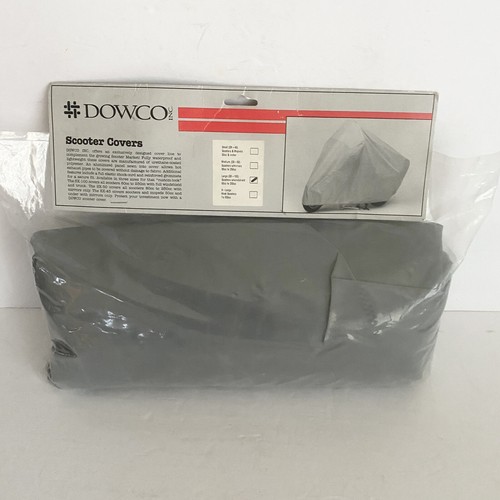 DOWCO SCOOTER Cover Large With Windshields 50010-00 Gray 80cc To 250cc New!