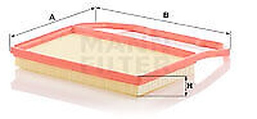 C 31 031 Mann-Filter Luftfilter FüR Seat, VW-image