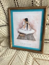 G.E. MULLAN KEMPER GALLERY American Indian Native COLORADO SPRINGS 10.5 X 8.5