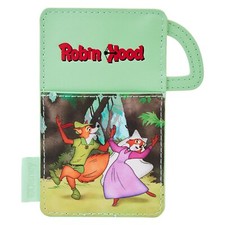 Tarjetero Loungefly Disney Robin Hood Dama Príncipe Mariano John Sherwood Bosque