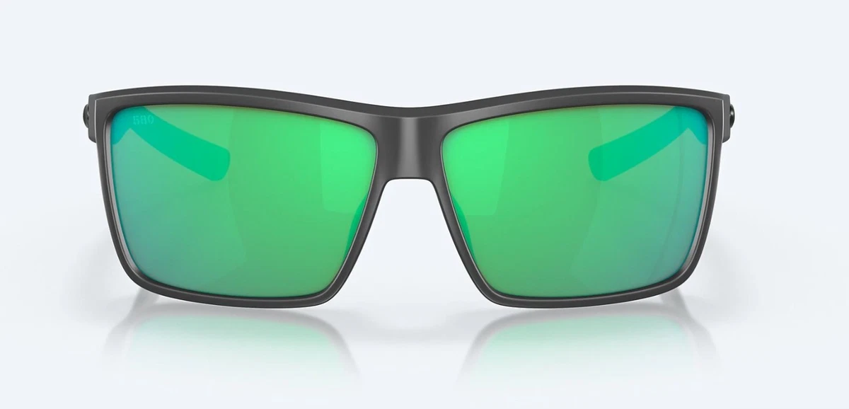 NEW Costa Del Mar RINCONCITO Matte Gray / Green Mirror Polarized