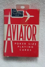 Vintage  AVIATOR Playing Cards The U.S. Playing Card Co. Cincinnati, USA