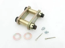 Willys Cj Ford Jeep Complete Heavy Duty Front Leaf Spring Shackle Kit